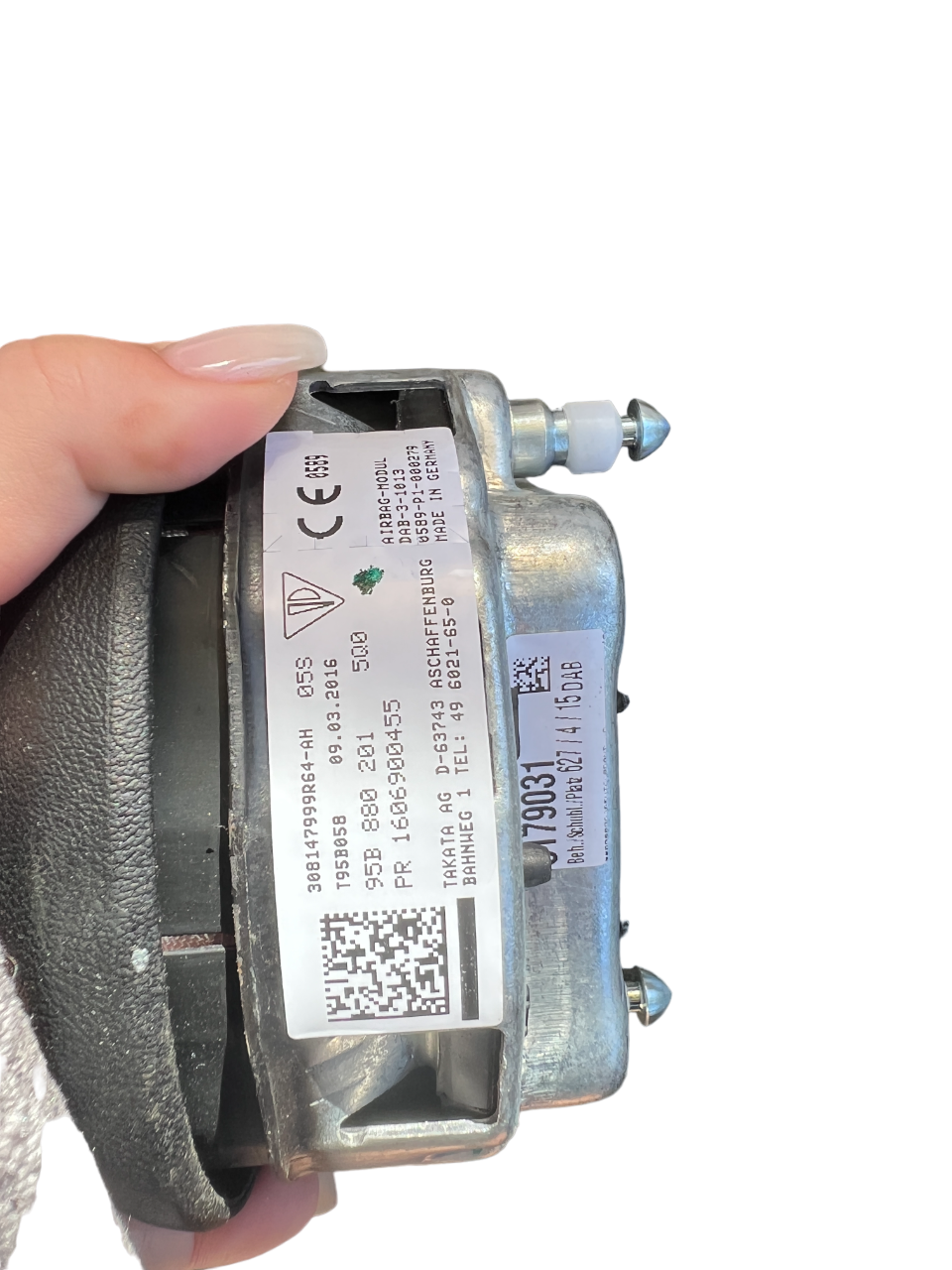 Porsche Macan B95 Steering Airbag