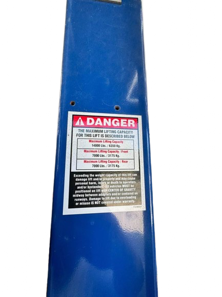 Bendpak Car Lift 14,000 LBS