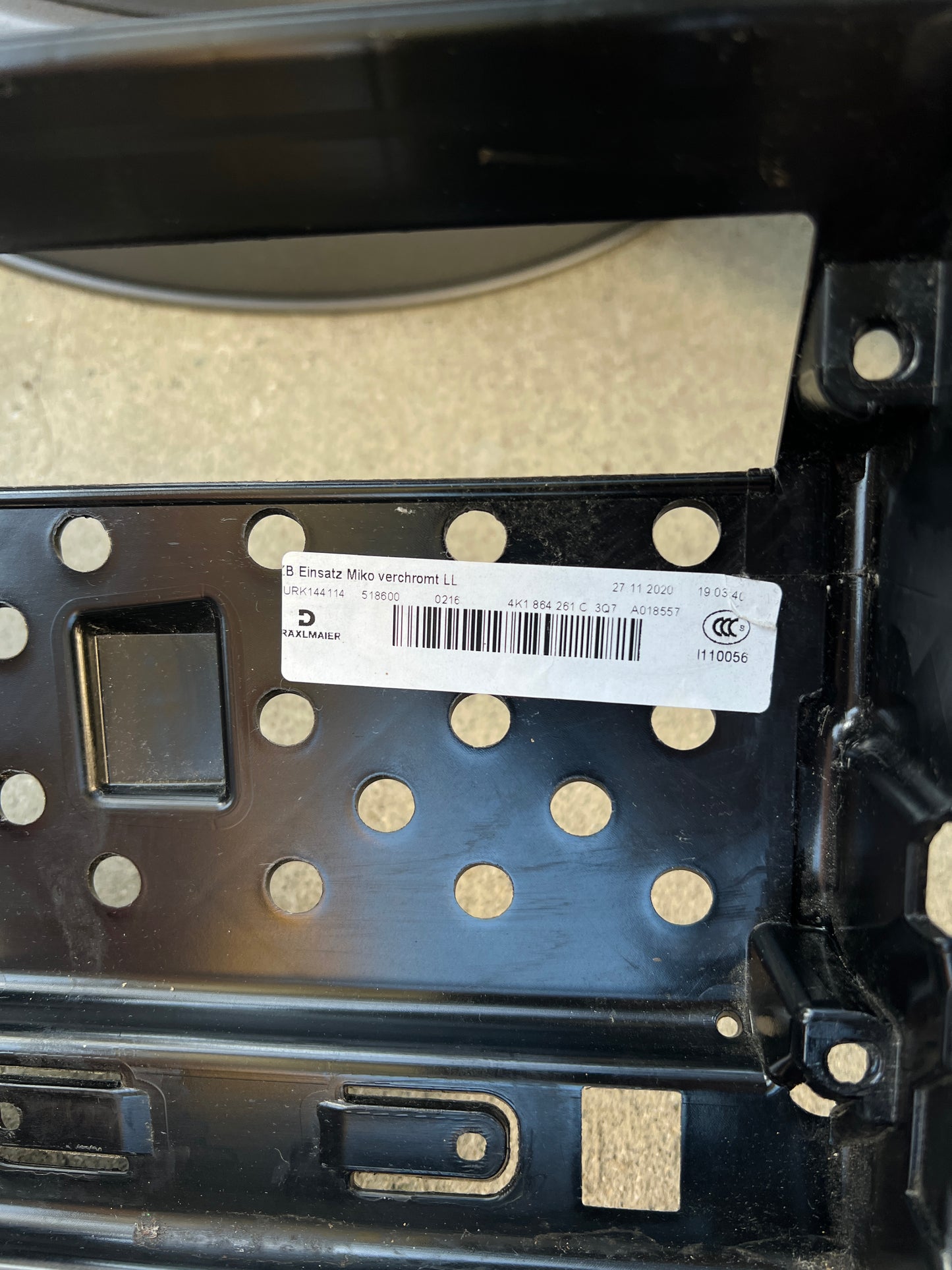 Console centrale avant Audi A6