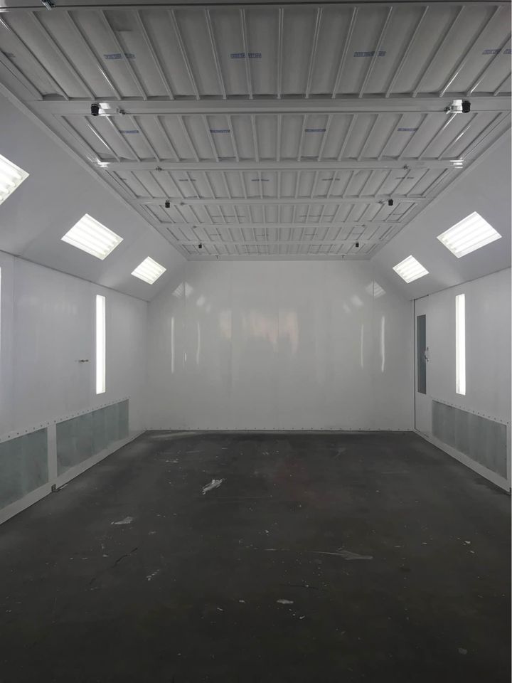 PFS Paint Booth. Long