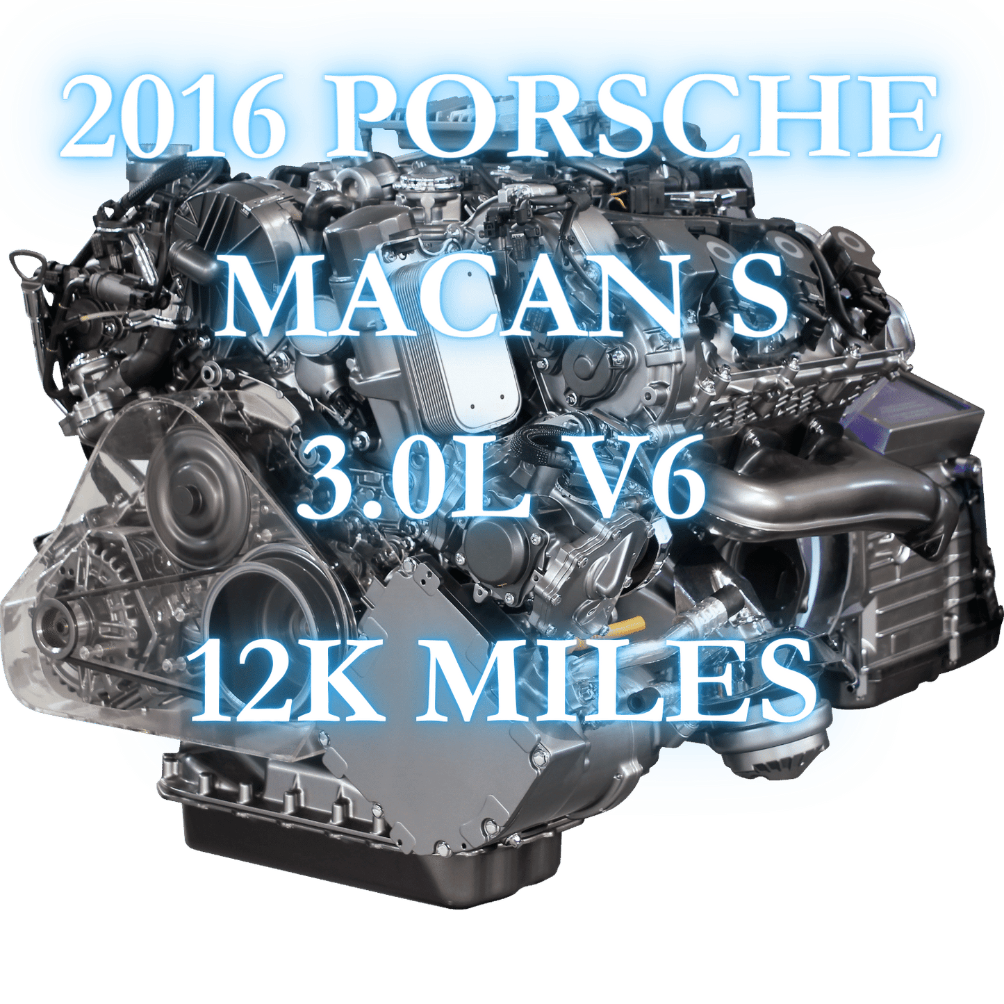 2016 Porsche Macan S Engine