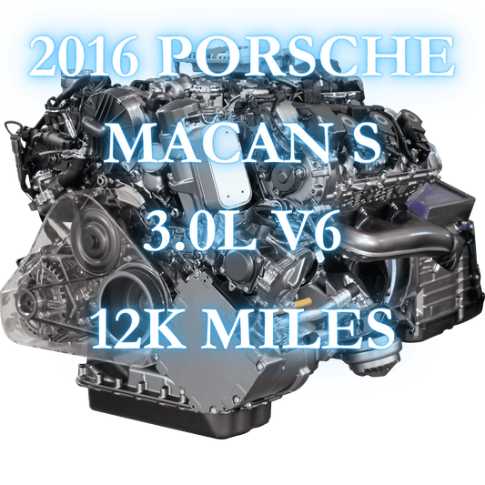 2016 Porsche Macan S Engine
