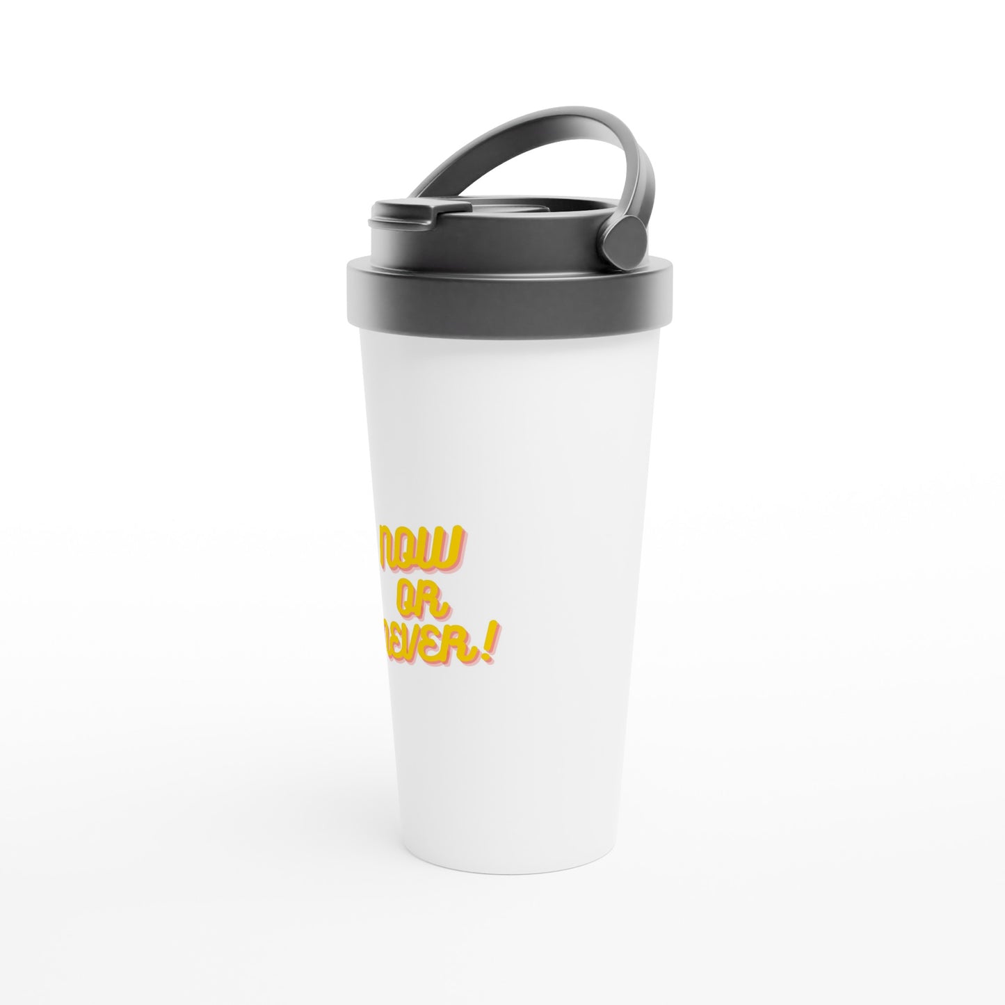 Tasse de voyage en acier inoxydable de 15 oz